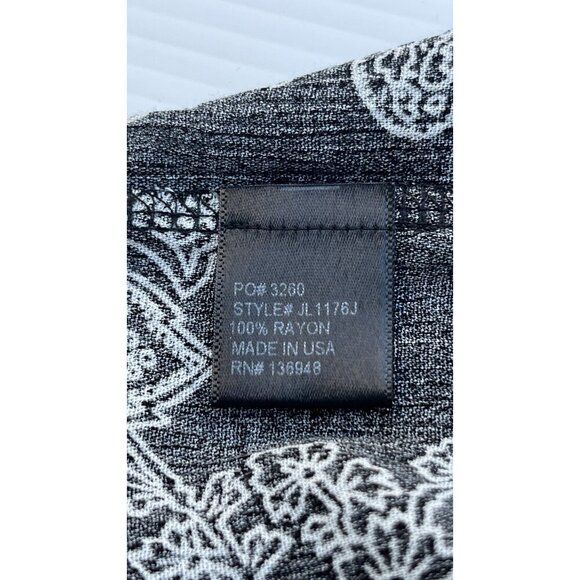 After Party By Nasty Gal Women’s Black Strappy Floral Wide Leg Jumpsuit Size XS - Picture 13 of 16